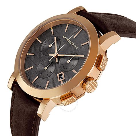 burberry chronograph gold|Burberry watch clearance.